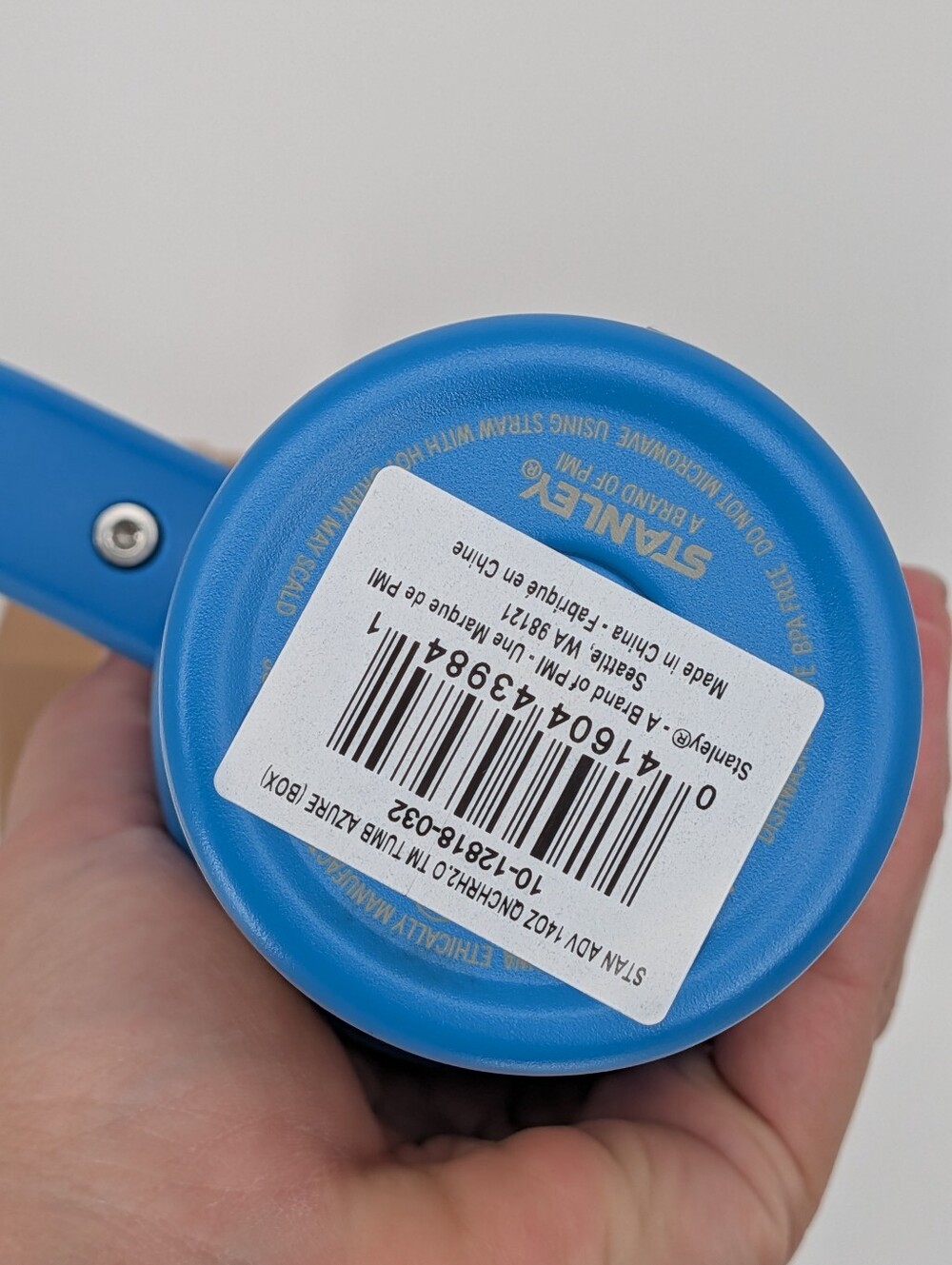 New STANLEY Quencher H2.0 Tumbler bottle cup with straw lunch 14oz azure blue - Picture 8 of 10
